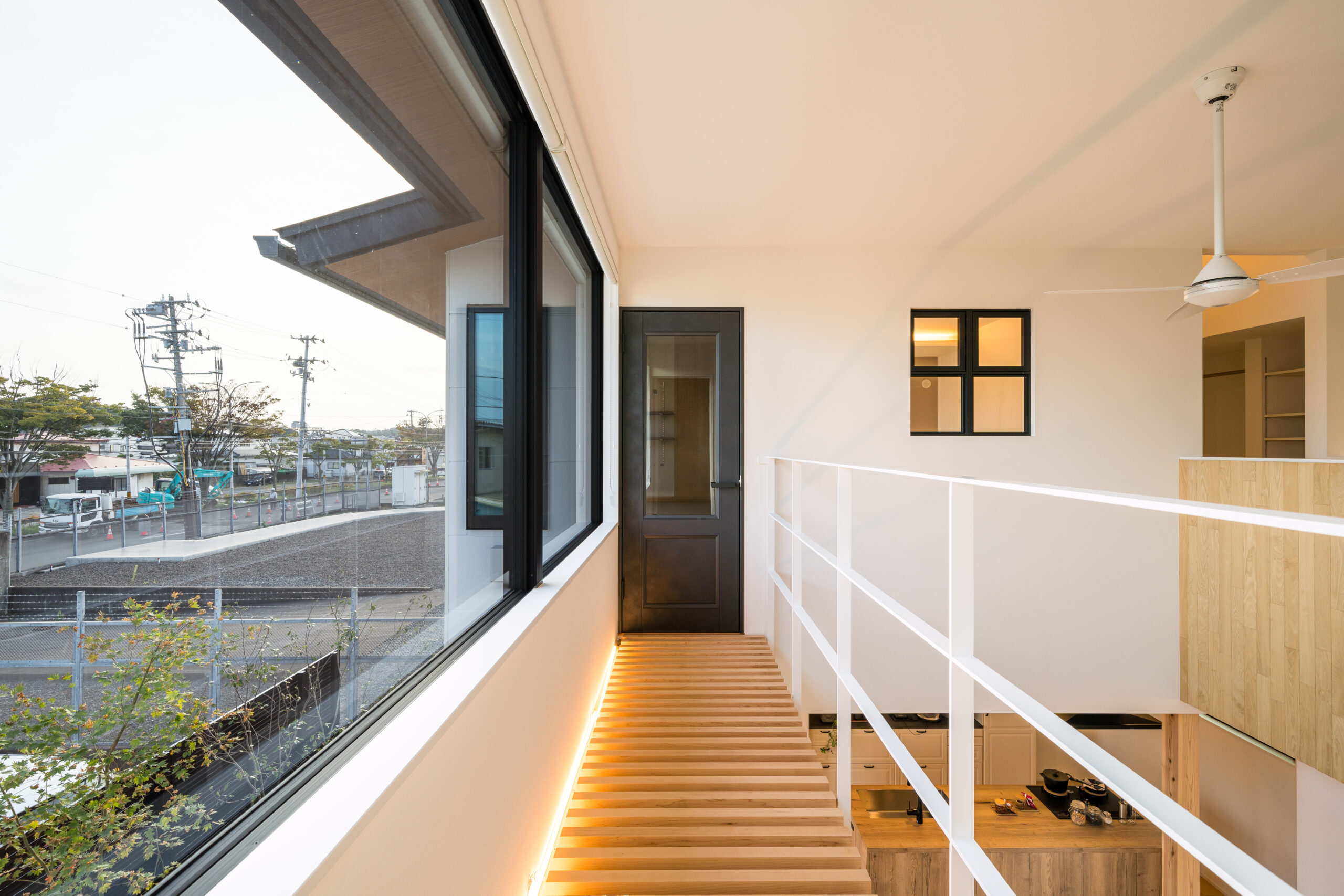 格子状のキャットウォーク